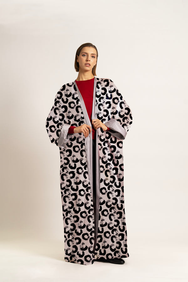 Double Sided Silk Abayas